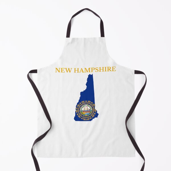 Item preview, New Hampshire Flag Map designed and sold by mannhanoii.