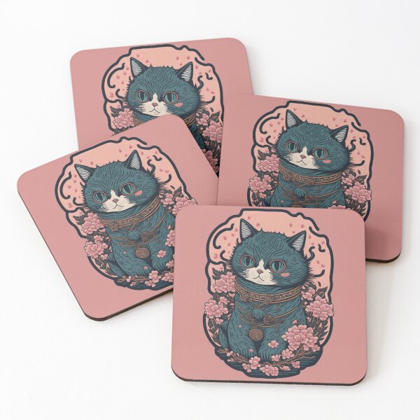 Item preview, Kawaii Vintage Style Japenese Ramen Cat designed and sold by YrtemmyS.