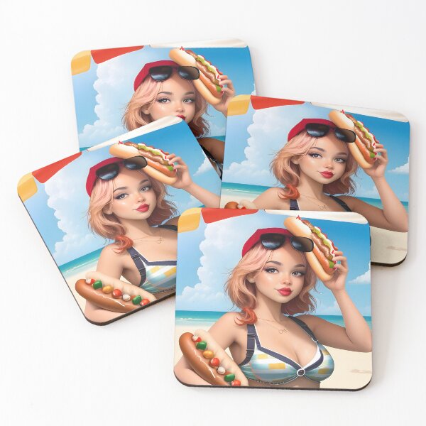 Item preview, Hot Dog Girl Summer designed and sold by GCakes6G.