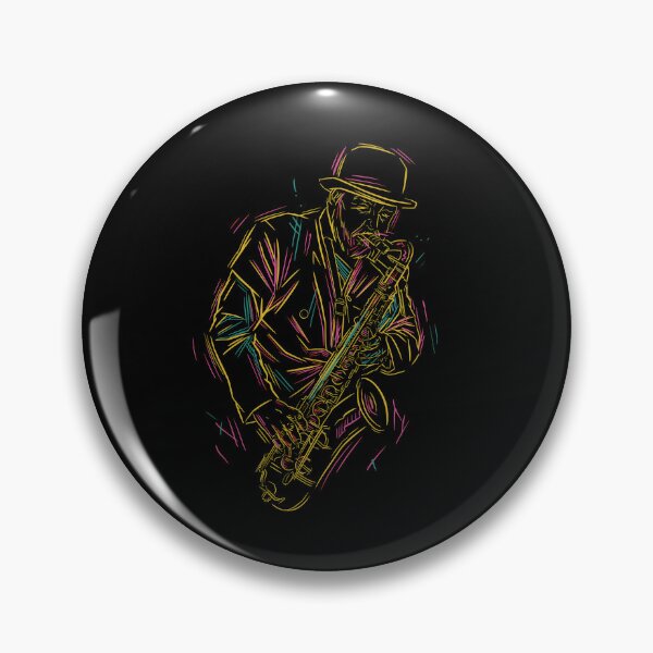 Item preview, saxophone player designed and sold by DerSenat.