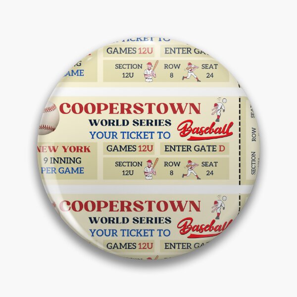 Item preview, Ticket to Cooperstown Baseball designed and sold by Cord75.