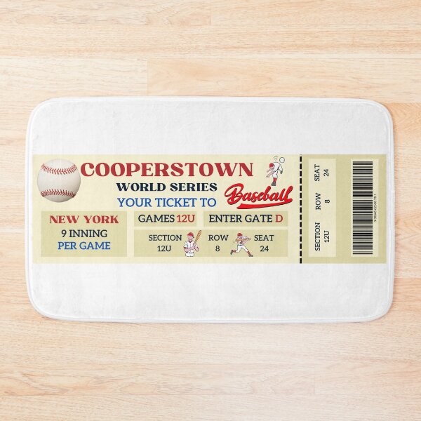 Item preview, Ticket to Cooperstown Baseball designed and sold by Cord75.