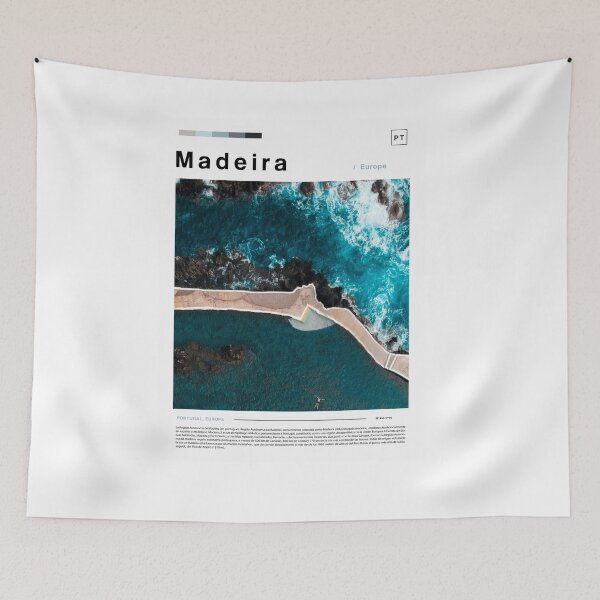 Item preview, MADEIRA LANDSCAPE POSTER designed and sold by paulrommer.