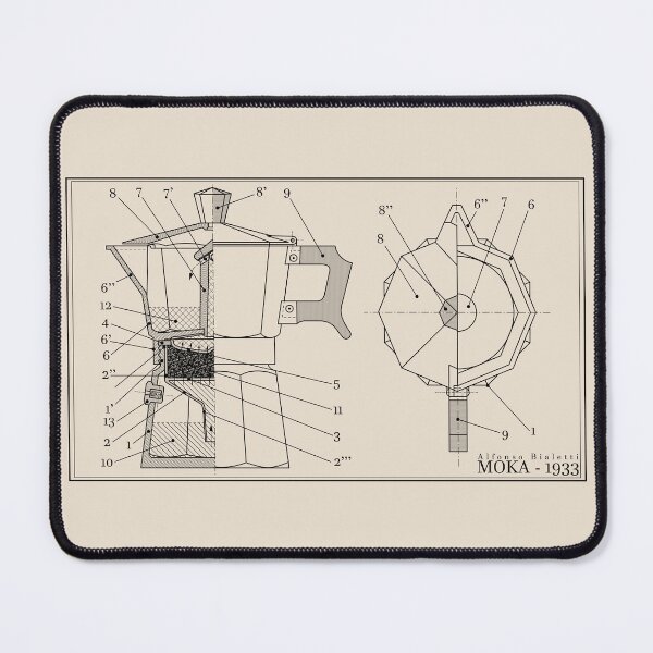 Item preview, Italian coffee - MOKA (Caffelatte edit) designed and sold by alphavirginis.