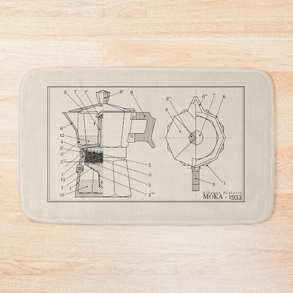 Item preview, Italian coffee - MOKA (Caffelatte edit) designed and sold by alphavirginis.