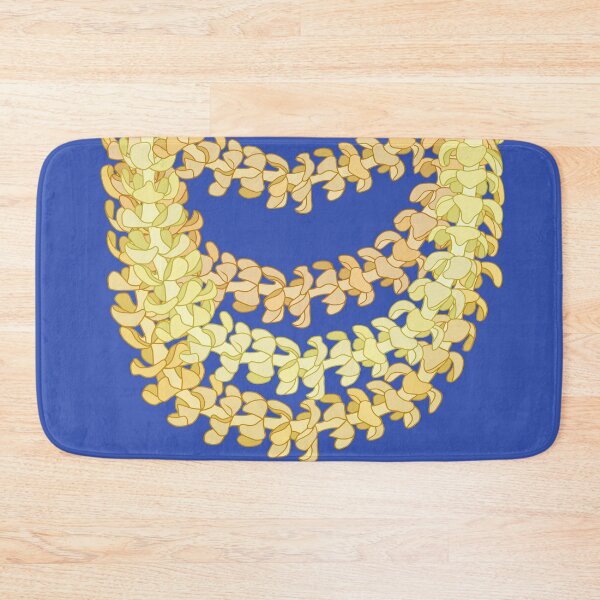 Item preview, Make a Flower Lei-blue bkgrd designed and sold by Linda Maliuana.