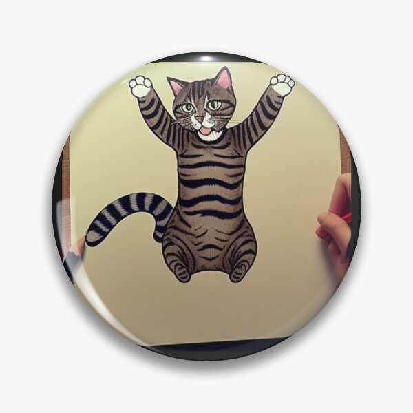 Item preview, Cat doing jumping high designed and sold by cesavision.