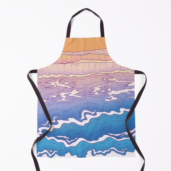 Item preview, Sunset ocean designed and sold by Swadeillustrations.