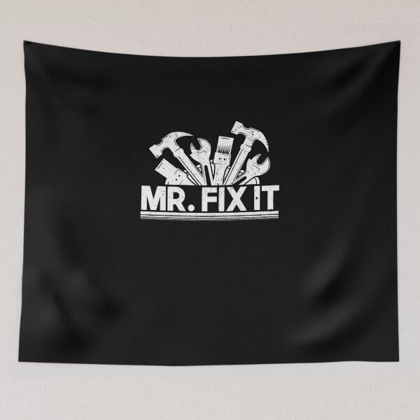 Item preview, Mr Fix It Funny Handyman Wrench Tools DIY Repair designed and sold by Yanyo.