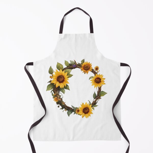 Item preview, Watercolor sunflower wreath designed and sold by Jayjaynaenae.
