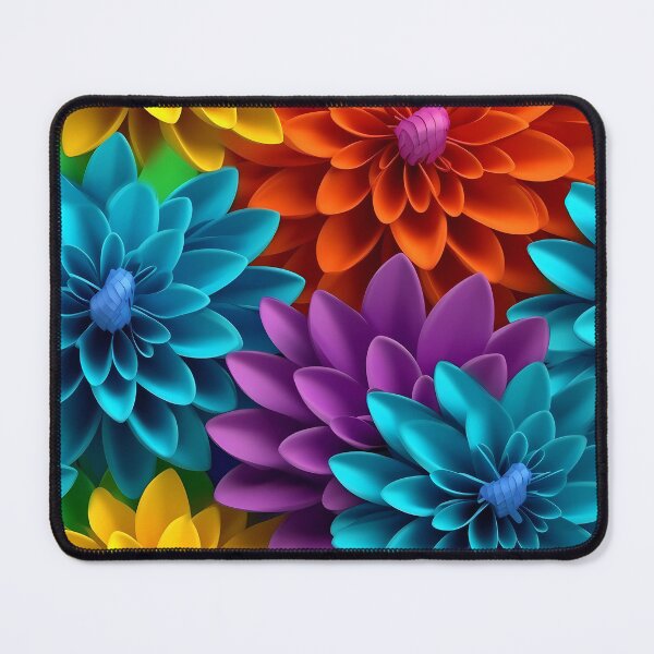 Item preview, 3d flower wallpaper designed and sold by Kyle Peters.