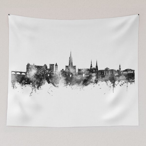 Item preview, Pau France Skyline designed and sold by ArtPrints.
