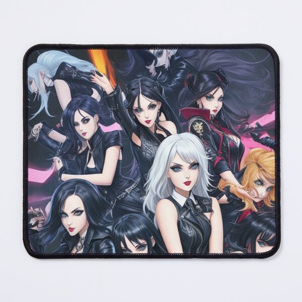 Artikelvorschau, Anime Manga Goth girls cyberpunk cool poster art entworfen und verkauft von Vintage Designs +.