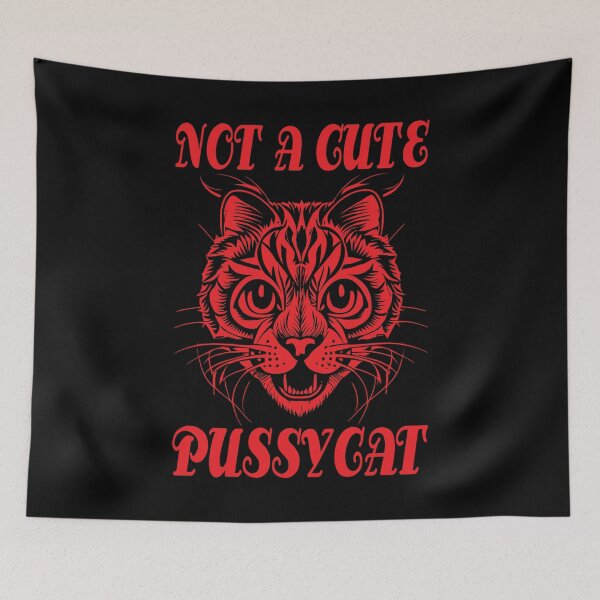 Item preview, Not A Pussycat Red designed and sold by Soulemotion.