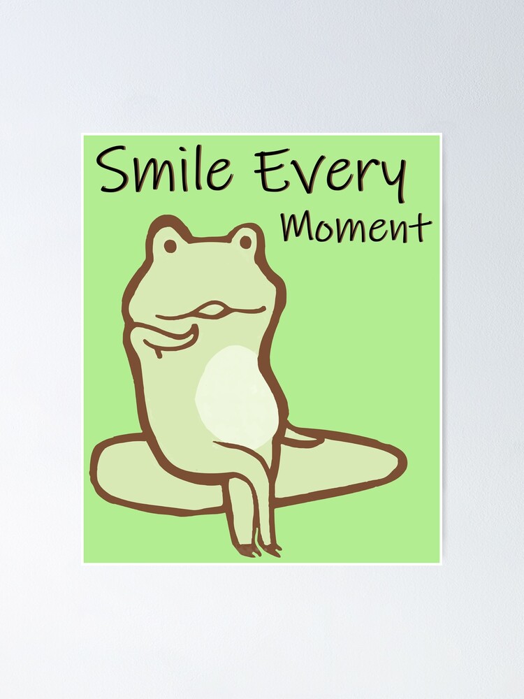 Be Kind Do Good Thing Cute Frog Poster for Sale by GaemGlomDesign