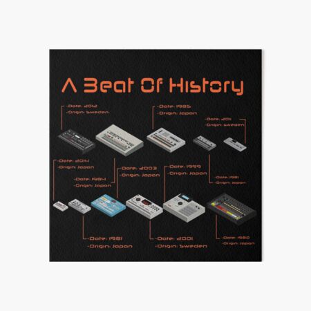 Item preview, Synthesizer and Drum Machine - A Beat Of History designed and sold by mewzeek-T.