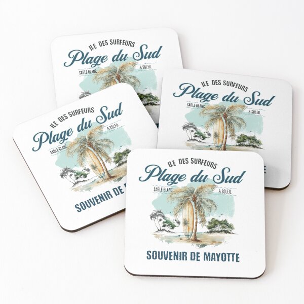 Item preview, Beach of surfers & memories of Mayotte designed and sold by FoxinhoSoumaila.