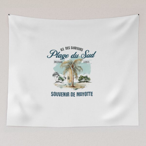 Item preview, Beach of surfers & memories of Mayotte designed and sold by FoxinhoSoumaila.
