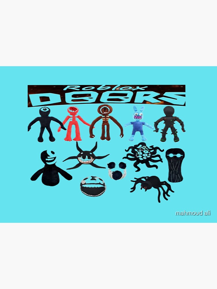 Roblox doors game monster Rush  Art Board Print for Sale by