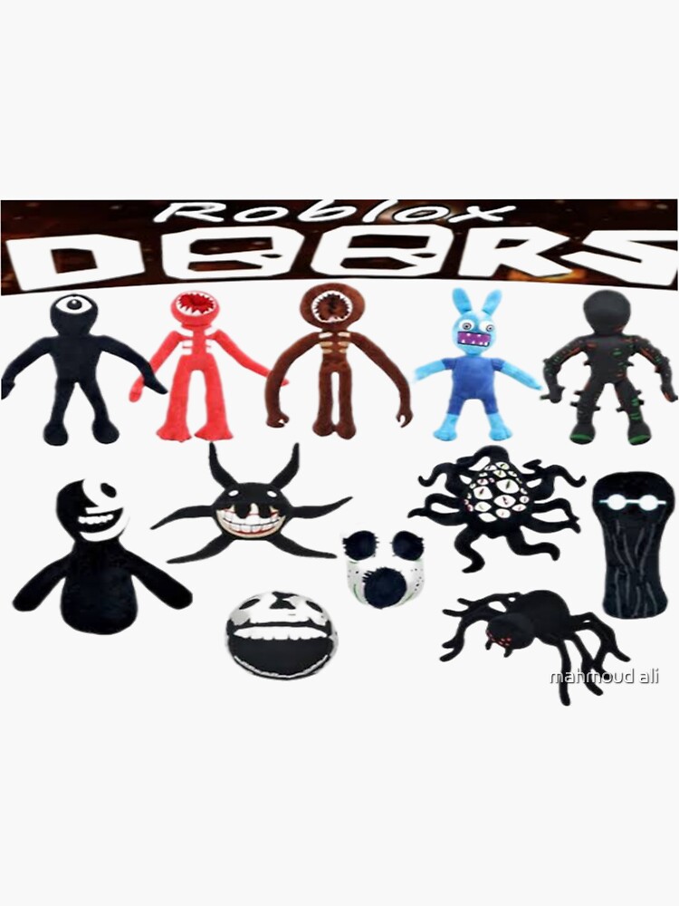 Roblox doors game monsters  Sticker for Sale by mahmoud ali in