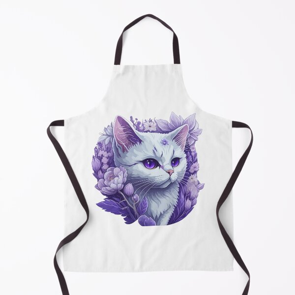 Item preview, Purple cat designed and sold by krabbaraban.