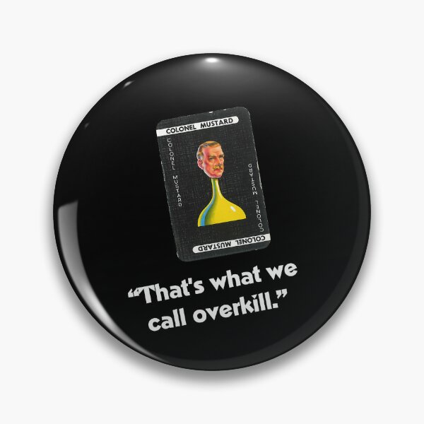 Item preview, Clue - Colonel Mustard Overkill designed and sold by MrMeepOfficial.