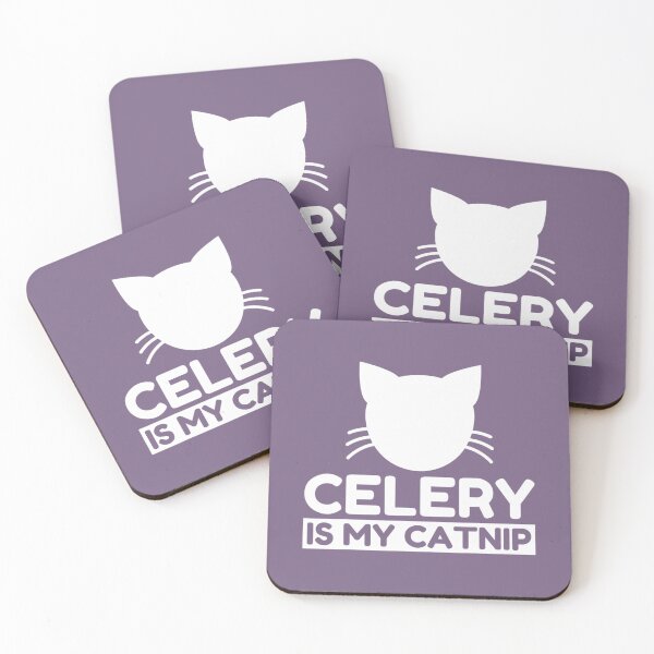 Item preview, Celery Lover Funny Cute Cat 	 		 designed and sold by yodajjbaxh6.