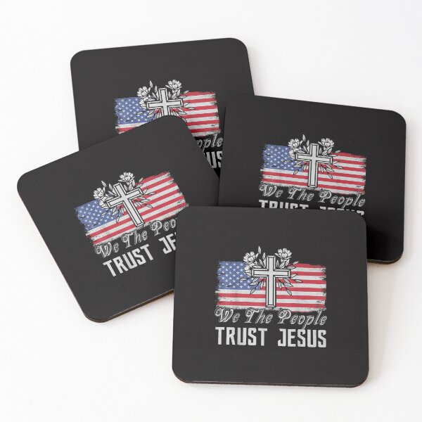 Item preview, Independence Day We The People Trust Jesus Vintage US Flag designed and sold by luoginak.
