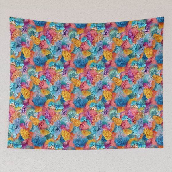 Item preview, Fluffy colorful wool - a soft dream - cuddly wool designed and sold by Pixelboys.