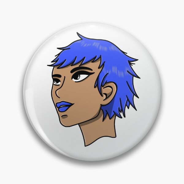 Item preview, Blue haired chick designed and sold by Astiaric.