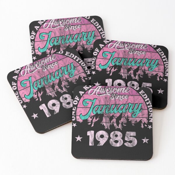 Item preview, 38 Years Old Awesome Since January 1985 38th Birthday 2023 designed and sold by Leah Cunningham.