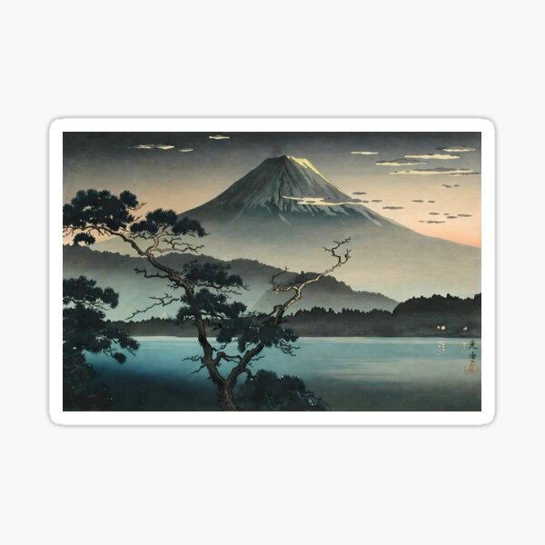 Item preview, Fuji From Lake Kawaguchi By Tsuchiya Koitsu designed and sold by outdoorway.