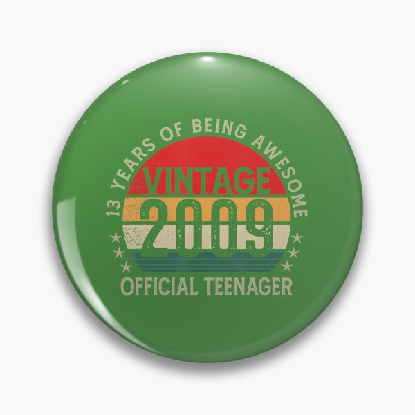 Item preview, happy 13th birthday Vintage 2009 	 	 official teenager 	 	 designed and sold by gsjuzabfkar81.