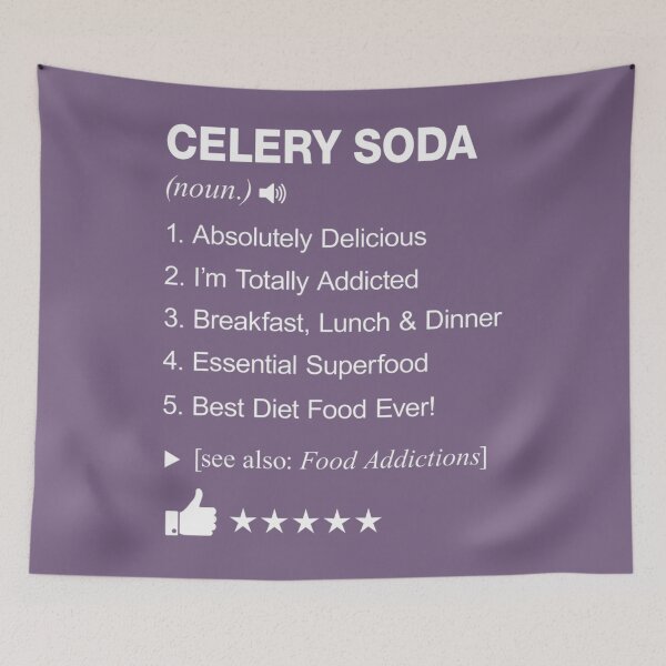 Item preview, Celery Soda Definition Meaning Funny 		 designed and sold by yodajjbaxh6.
