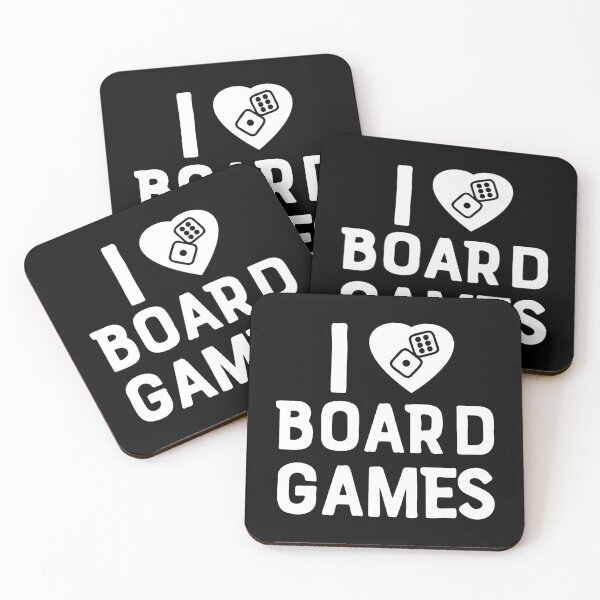 Item preview, I Love Board Games Ladies, Men_s Gamer Addict Gift designed and sold by MrMeepOfficial.