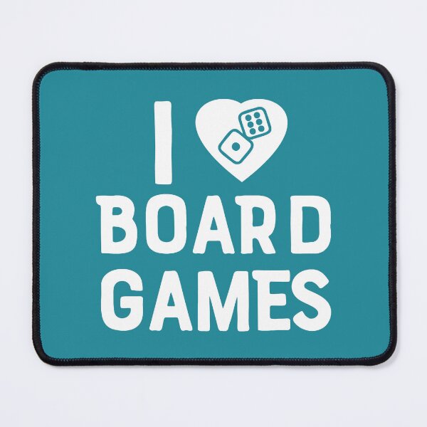 Item preview, I Love Board Games Ladies, Men_s Gamer Addict Gift designed and sold by MrMeepOfficial.