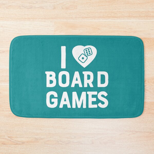 Item preview, I Love Board Games Ladies, Men_s Gamer Addict Gift designed and sold by MrMeepOfficial.