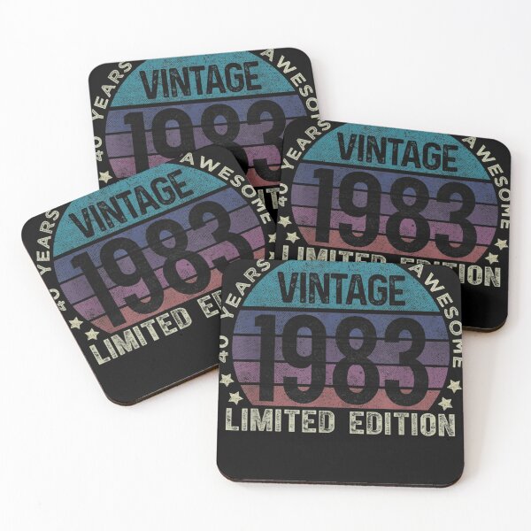 Item preview, 40th Birthday 40 Year Old Gifts Vintage 1983 Limited Edition designed and sold by Leah Cunningham.