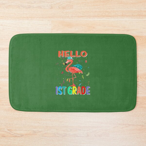 Item preview, Hello 1st Grade Flamingo Back To School Teacher And Student 	 	 designed and sold by keeacylkarr92.