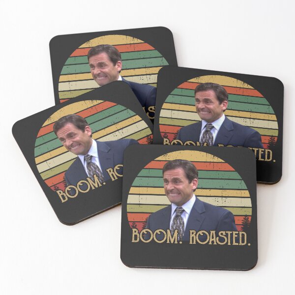 Item preview, Michael Scott Boom Roasted Vintage , The Office Inspired Movie designed and sold by ChaiSonSirionga.