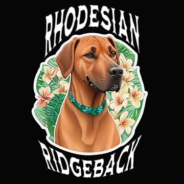 Artwork thumbnail, Rhodesian Ridgeback Design by RhondaLily