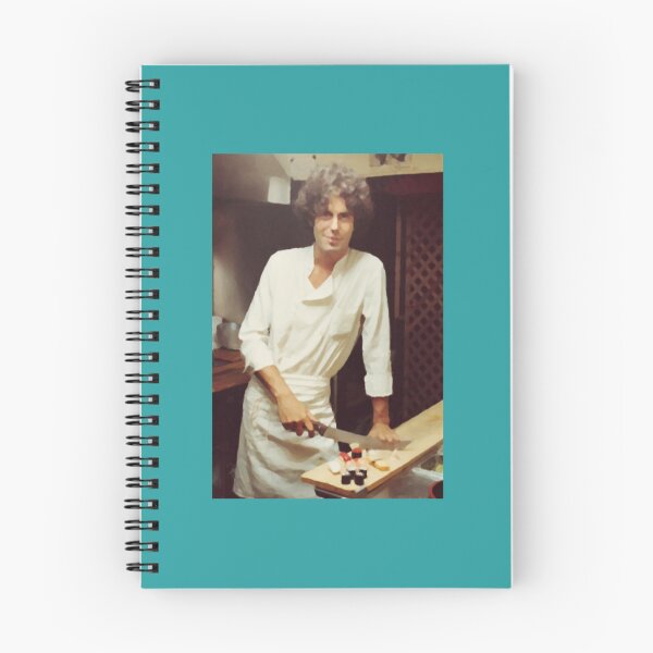 Item preview, Anthony BOURDAIN - YOUNG CHEF Impressionistic  Sticker  designed and sold by GRANDCR.