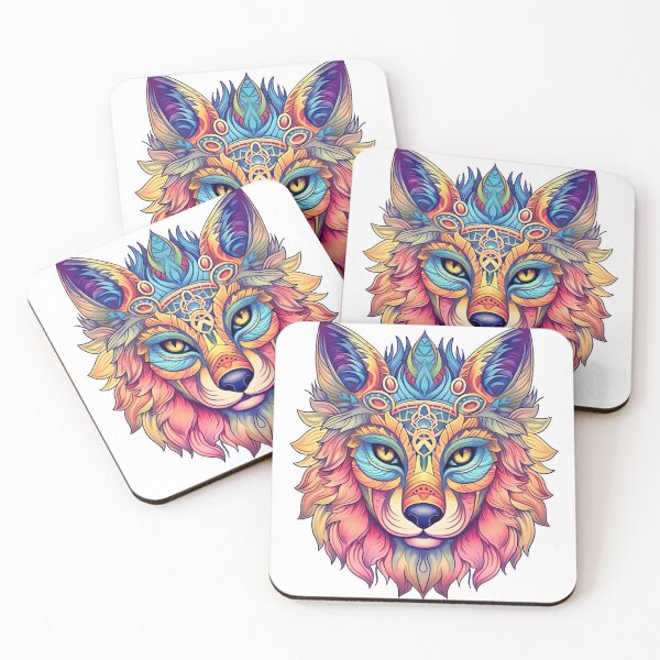 Item preview, Book cover with white isolated background for animal mandala coloring book designed and sold by jetaiart.