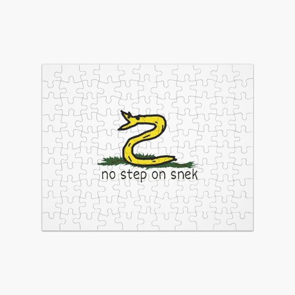 No Step On Snek Three Jigsaw Puzzle