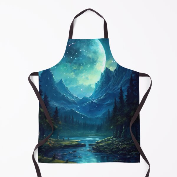 Item preview, Forest, River, Trees & Moon designed and sold by GiveMeMood.