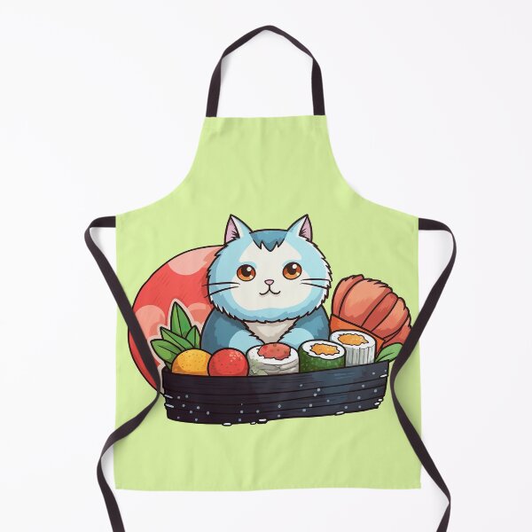 Item preview, Sushi Japanese Cat designed and sold by EVA4designs.