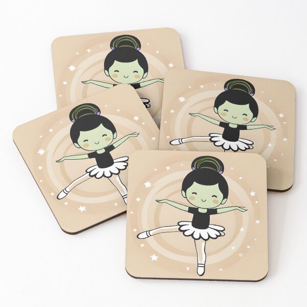 Item preview, Kawaii Ballerina designed and sold by druidwolfart.