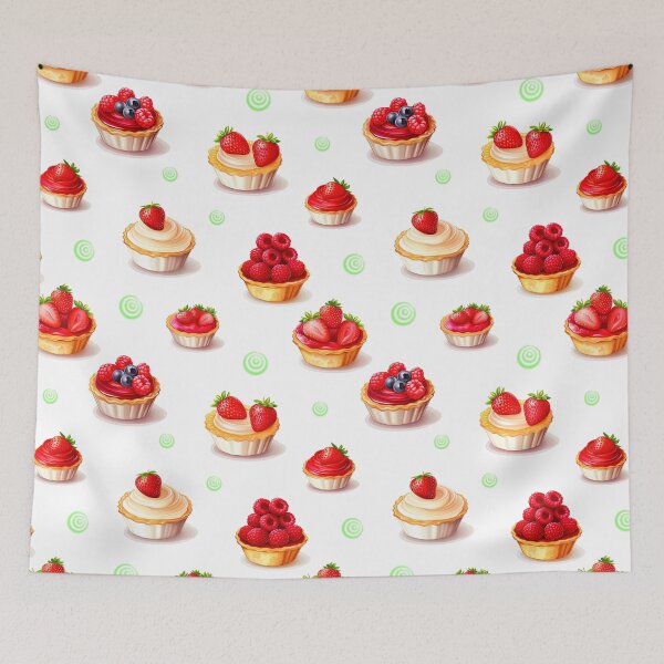 Item preview, Cake baskets with strawberries and raspberries. designed and sold by Andrew Shishkin.