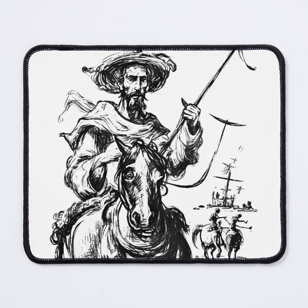 Item preview, Drawing of Don Quixote designed and sold by MidArtForge.