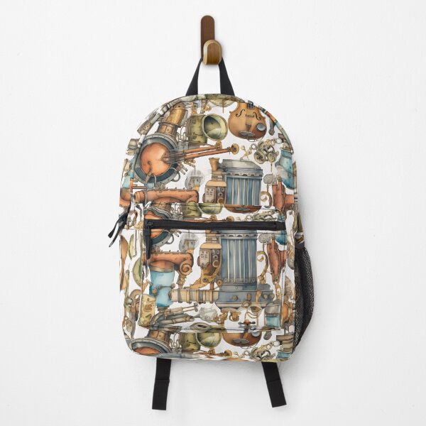 Item preview, Illustration - Retro steampunk music instruments designed and sold by Pixelboys.